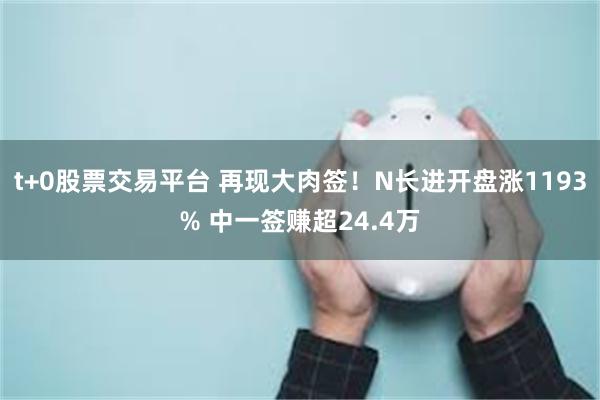 t+0股票交易平台 再现大肉签！N长进开盘涨1193% 中一签赚超24.4万
