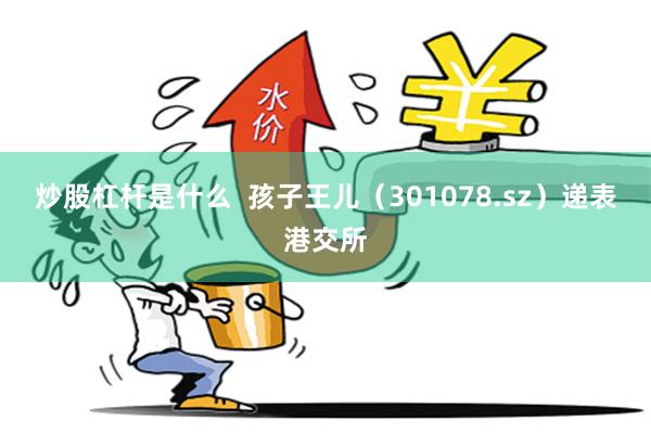 炒股杠杆是什么  孩子王儿（301078.sz）递表港交所