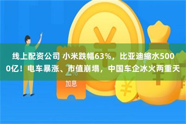线上配资公司 小米跌幅63%，比亚迪缩水5000亿！电车暴涨、市值崩塌，中国车企冰火两重天