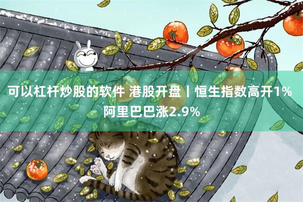 可以杠杆炒股的软件 港股开盘丨恒生指数高开1% 阿里巴巴涨2.9%